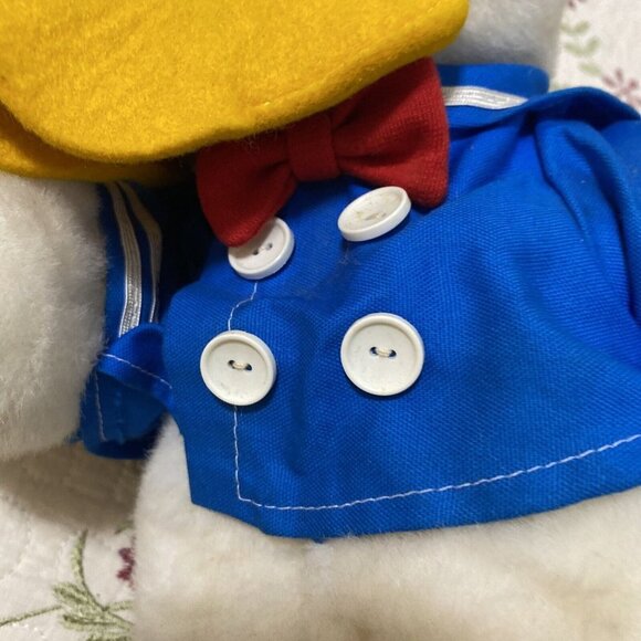 Vintage Tokyo Disneyland Mickey Mouse And Donald Duck Plush medium - Picture 3 of 12